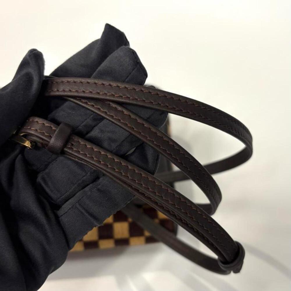 LOUIS VUITTON Authentic Brown Damier Leather Shoulder Bag - Picture 12 of 12